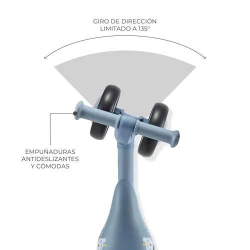 Kinderkraft ▫️ Cutie Flash – Bicicleta de treino para crianças, sem pedais, rodas com luzes LED, design moderno, construção segura, para crianças a partir de 1 ano 5