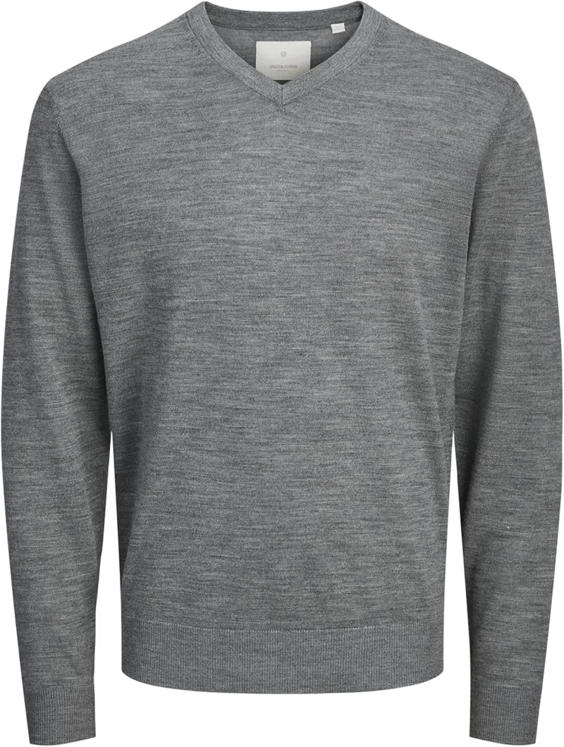 JACK & JONES ▫️ camisola de malha com decote em V para homem Jprccmerino