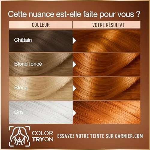 Garnier ▫️ Good Coloração Permanente Cobre Picante 7.43 Sem Amoníaco 6