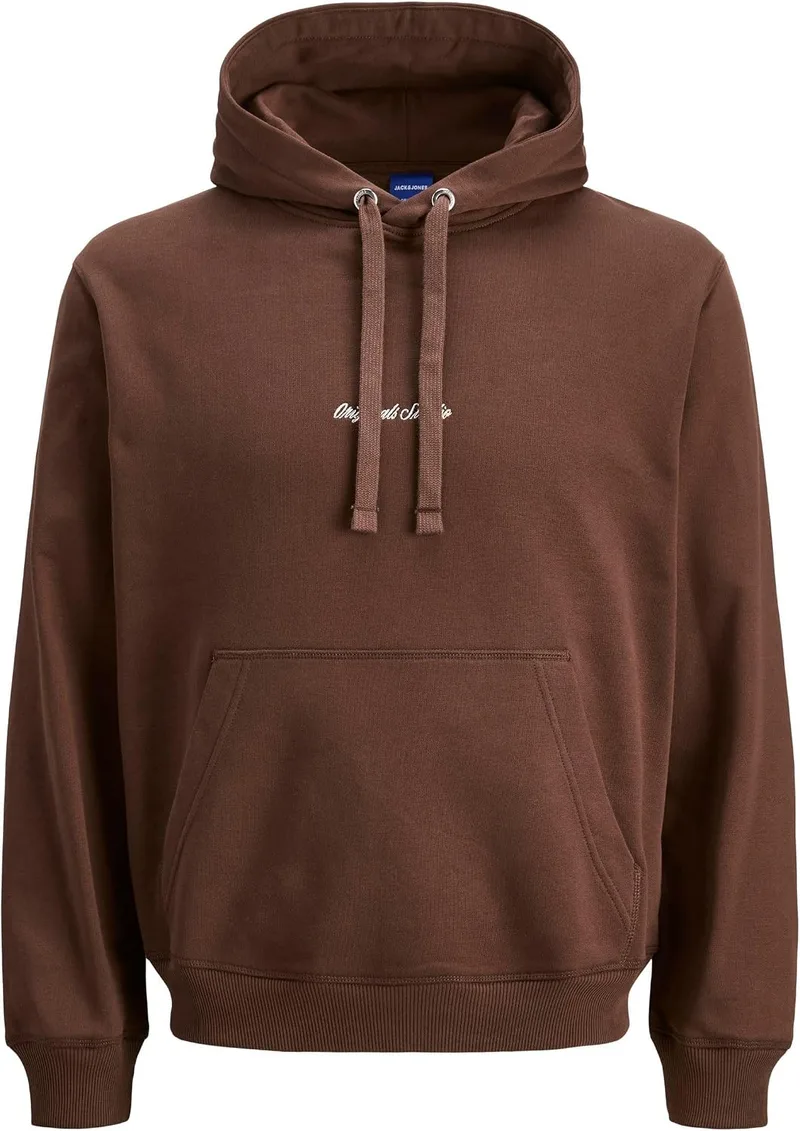 JACK & JONES ▫️ Jornorrebro Emb Sweat Hood Noos Jornorrebro Emb Camisola com Capuz Noos Homem
