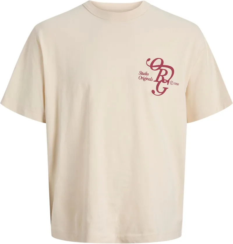 JACK & JONES ▫️ Jorgramercy T-shirt mono com gola redonda SS para homem