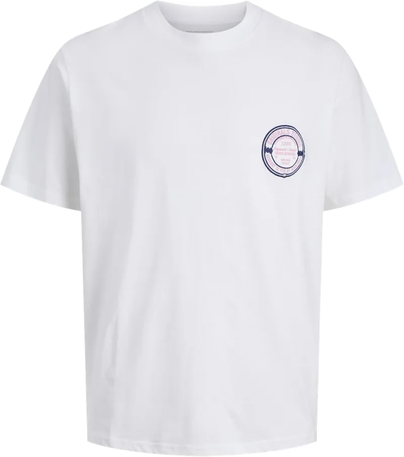 JACK & JONES ▫️ T-shirt Joryork Chest SS Gola redonda para homem