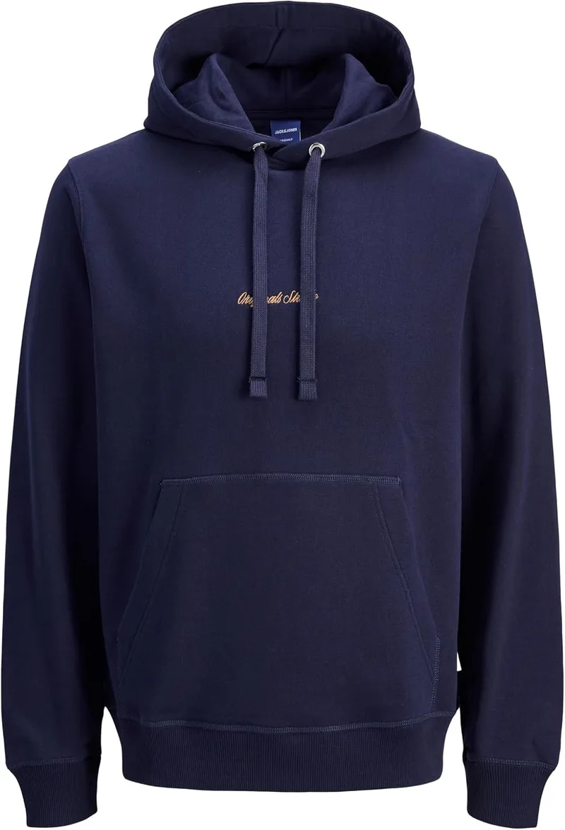 JACK & JONES ▫️ Jornorrebro Emb Sweat Hood Noos Jornorrebro Emb Camisola com Capuz Noos Homem