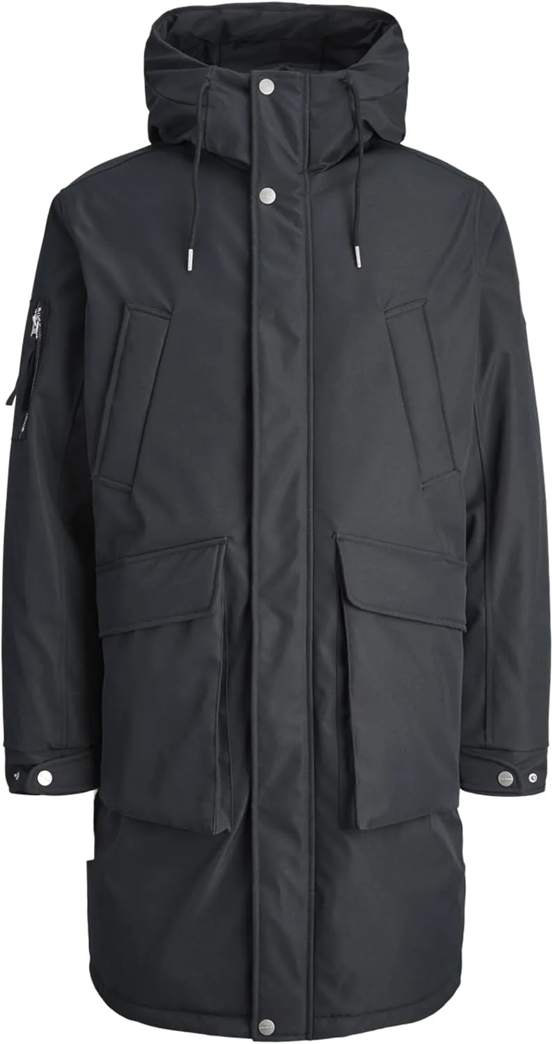 JACK & JONES ▫️ Jorinwood Twill Parka Jorinwood - Parka de sarja para homem
