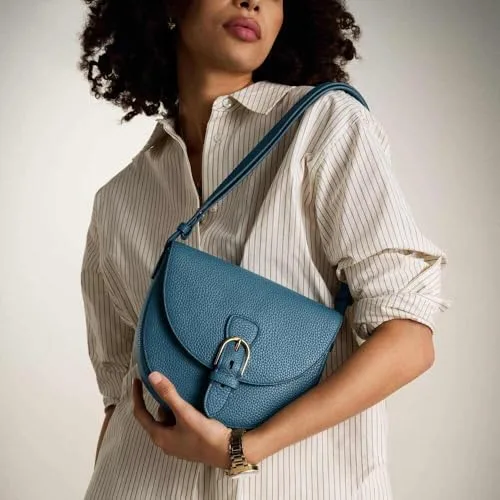 Fossil ▫️ Everleigh Bolsa de couro ou algodão para mulher 2