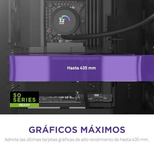 NZXT ▫️ H9 Flow - Caixa para PC ATX de câmara dupla - Preto 5