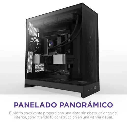 NZXT ▫️ H9 Flow - Caixa para PC ATX de câmara dupla - Preto 7