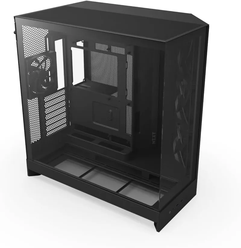 NZXT ▫️ H9 Flow - Caixa para PC ATX de câmara dupla - Preto