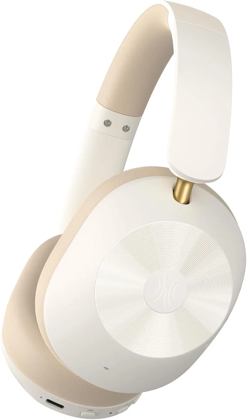 OneOdio ▫️ Auscultadores sem fios Focus A5 com cancelamento de ruído ativo híbrido, bateria com autonomia de 75 horas, áudio de alta resolução LDAC, chamadas nítidas, Bluetooth 5.4, carregamento rápido para viagens, casa e escritório