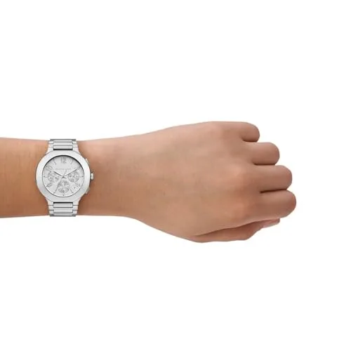 Michael Kors ▫️ Relógio Gramercy para mulher, movimento cronógrafo de quartzo com bracelete em aço inoxidável 2