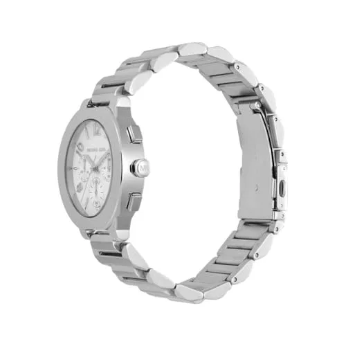 Michael Kors ▫️ Relógio Gramercy para mulher, movimento cronógrafo de quartzo com bracelete em aço inoxidável 3