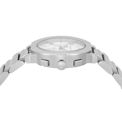 Michael Kors ▫️ Relógio Gramercy para mulher, movimento cronógrafo de quartzo com bracelete em aço inoxidável 5