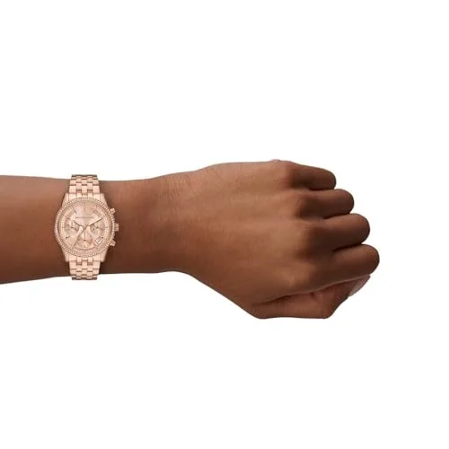 Michael Kors ▫️ Relógio Bryant para mulher, movimento cronógrafo de quartzo de 35 mm com bracelete em aço inoxidável 2