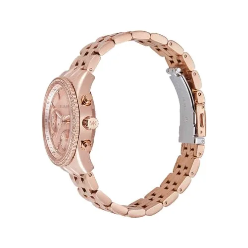 Michael Kors ▫️ Relógio Bryant para mulher, movimento cronógrafo de quartzo de 35 mm com bracelete em aço inoxidável 3