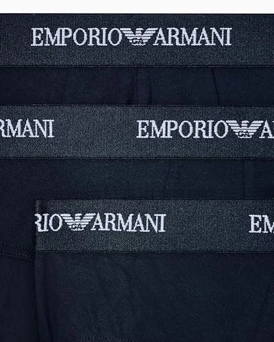 Emporio Armani ▫️ Conjunto de 3 cuecas para homem (Conjunto de 3) 4