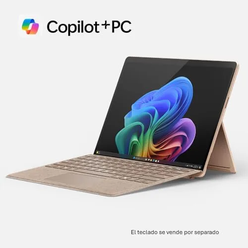 Microsoft ▫️ Surface Pro (não inclui o carregador) | Copilot+ PC | Ecrã tátil OLED de 13” | Snapdragon® X Elite | 16 GB de RAM | SSD de 512 GB | Último modelo, 11.ª edição | Duna 3