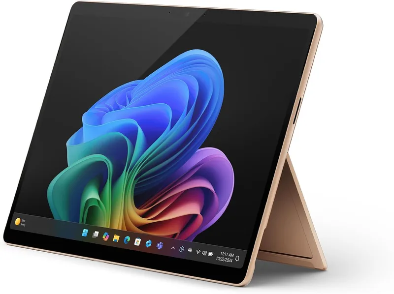 Microsoft ▫️ Surface Pro (não inclui o carregador) | Copilot+ PC | Ecrã tátil OLED de 13” | Snapdragon® X Elite | 16 GB de RAM | SSD de 512 GB | Último modelo, 11.ª edição | Duna