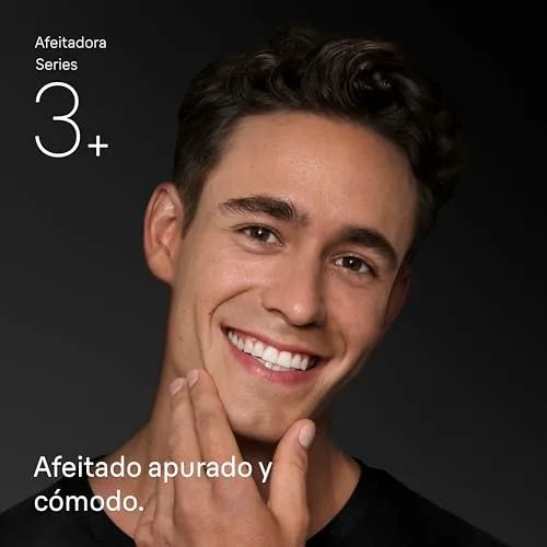 Braun ▫️ Máquina de barbear elétrica para homem Série 3, ProSkin 3040s, Preto/Azul 2