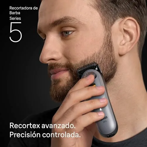 Braun ▫️ Aparador de barba para homem Série 5, BT5525, cinzento 2
