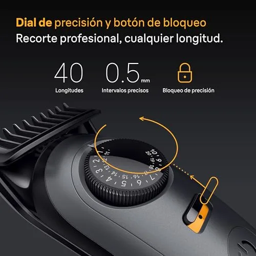 Braun ▫️ Aparador de barba para homem Série 5, BT5525, cinzento 3