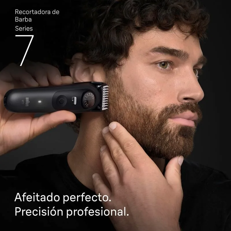 Braun ▫️ Aparador de barba para homem Série 7, BT7525, cinzento 2