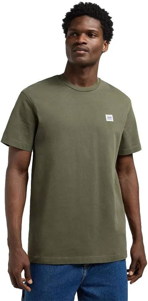 Lee ▫️ T-shirt para homem - Corte descontraído - WW tee - Crudo