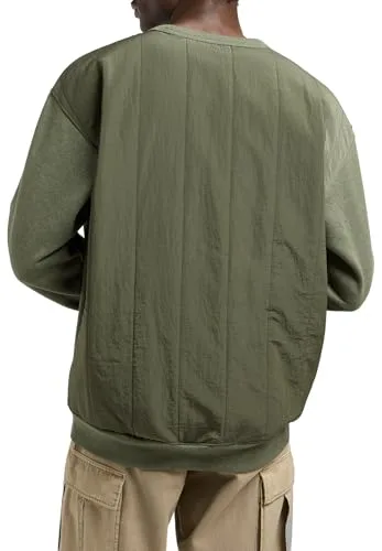 Lee ▫️ Camisola de homem - Corte descontraído - Utility Crew SWS - Oak Moss 2