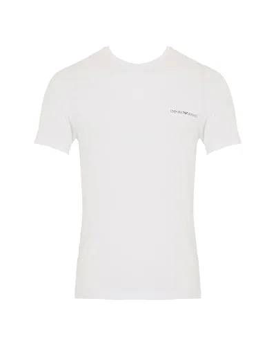Emporio Armani ▫️ Conjunto de 2 camisolas de gola redonda em viscose ecológica para homem, cor azul, tamanho L, azul, L 5