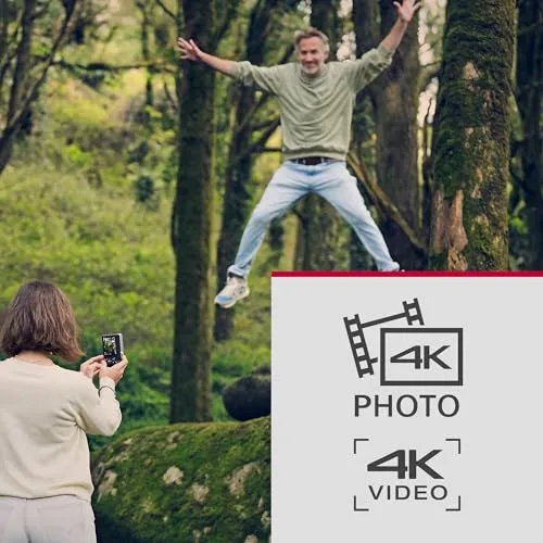 Panasonic ▫️ LUMIX DC-TZ99E-S Câmara compacta com zoom para viagens, lente Leica DC, zoom de 30x, 20,3 MP, vídeo 4K a 30p, ecrã inclinável, Wi-Fi, Bluetooth, cor Argento 6