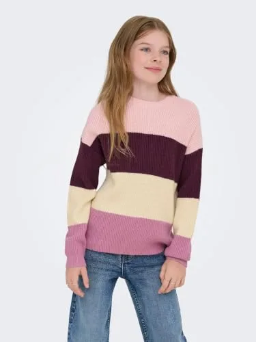 ONLY ▫️ Camisola de malha Camisola de malha às riscas 2