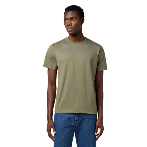 Wrangler ▫️ T-shirt para homem - Corte regular - Conjunto de 3 t-shirts - Branco 3