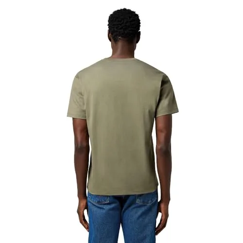 Wrangler ▫️ T-shirt para homem - Corte regular - Conjunto de 3 t-shirts - Branco 6