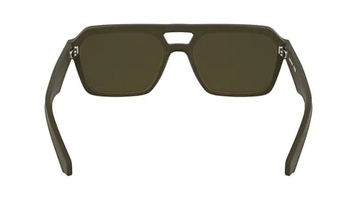 Calvin Klein Jeans ▫️ Óculos de sol para homem CKJ25603S - Castanho mate com lentes castanhas lisas 5