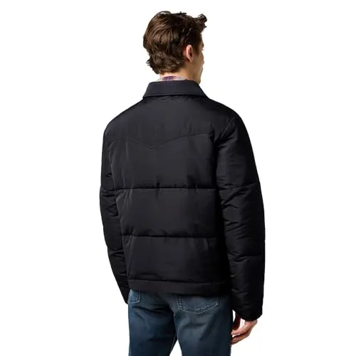 Wrangler ▫️ Casaco de homem - Corte regular - Casaco acolchoado - Preto 2