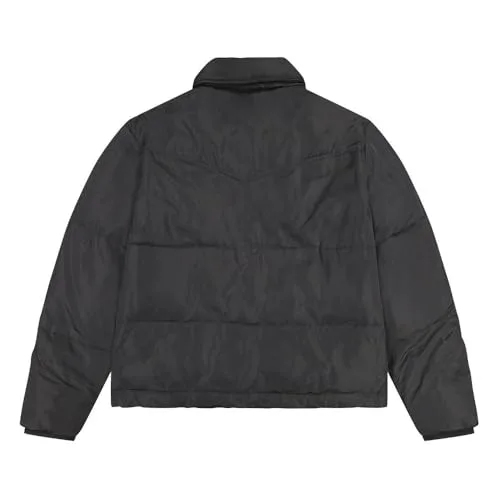 Wrangler ▫️ Casaco de homem - Corte regular - Casaco acolchoado - Preto 5