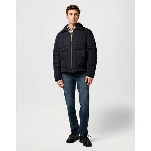 Wrangler ▫️ Casaco de homem - Corte regular - Casaco acolchoado - Preto 7
