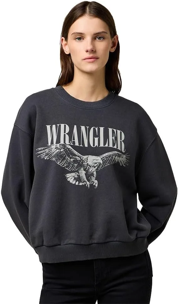 Wrangler ▫️ Camisola de malha de tamanho grande para mulher