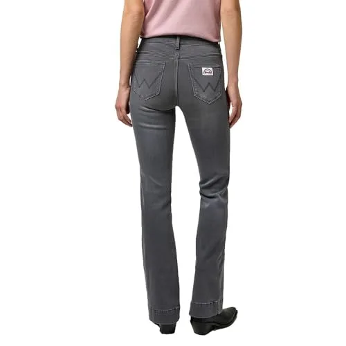 Wrangler ▫️ Flare - Calças de ganga para mulher 2