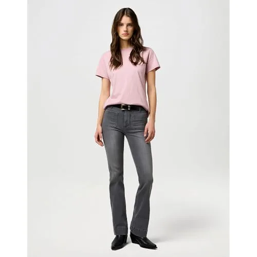 Wrangler ▫️ Flare - Calças de ganga para mulher 3
