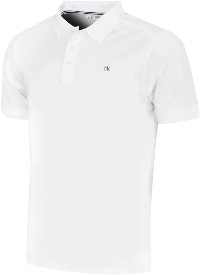 Polo de golfe leve Campus 2026 da Calvin Klein para homem com biqueira pontiaguda