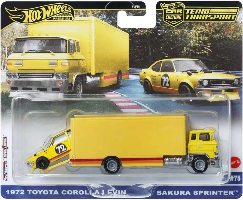 Hot Wheels ▫️ Veículo de transporte da equipa