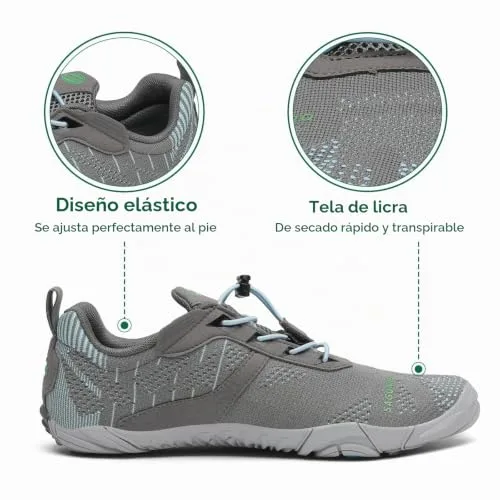 SAGUARO ▫️ Barefoot - Ténis minimalistas para homem e mulher, com solas Zero Drop e biqueira larga, tamanhos 35-48 EU 3