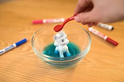 CRAYOLA ▫️ Washimals Paw Patrol, Conjunto de Atividades com 5 cachorrinhos, 8 canetas laváveis, banho de água, pincel, jogo e presente para crianças, a partir dos 3 anos, 74-0291 5