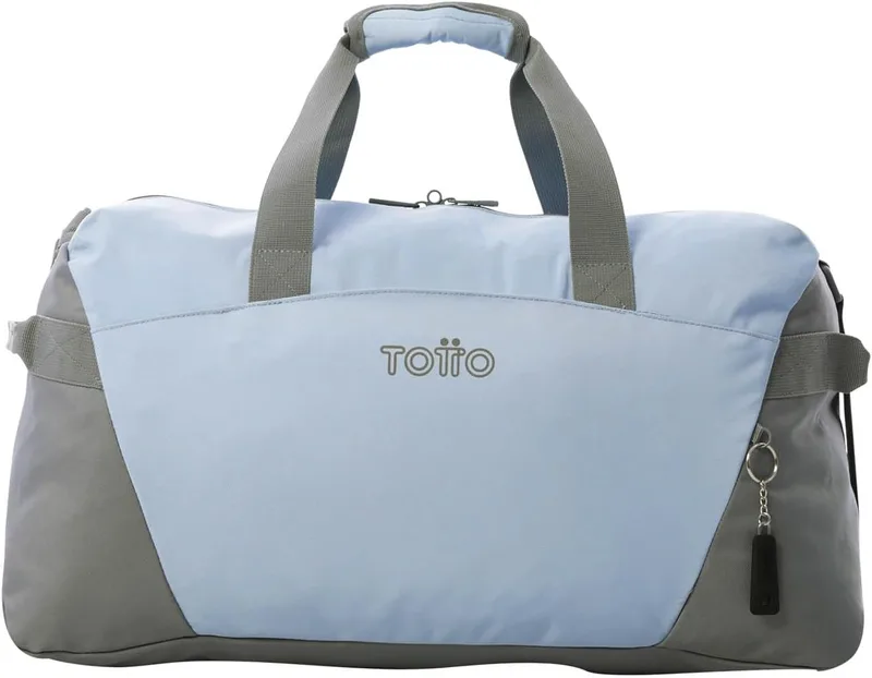TOTTO ▫️ Saco de desporto, modelo Active Pro M, 64 x 30 x 22 cm, capacidade de 35 L, alça de mão, alça de ombro ajustável, argolas para cadeado no fecho principal, padrão Angel Falls