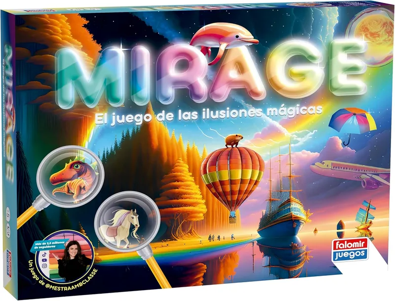 Falomir ▫️ Mirage/O Jogo das Ilusões Mágicas/Procura e Encontra/A partir dos 5 anos.