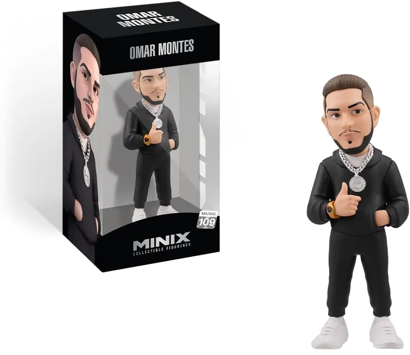 MINIX ▫️ Música #109 - Omar Montes - Figura colecionável de 12 cm