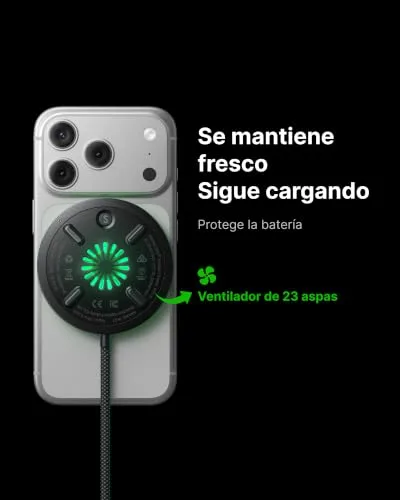 INIU ▫️ Carregador sem fios branco, base de carregamento rápido sem fios de 15 W com certificação Qi2, carregador sem fios para iPhone 16 Pro, 15, 14, 13, 12 Plus, com cabo USB-C e adaptador incluídos 2