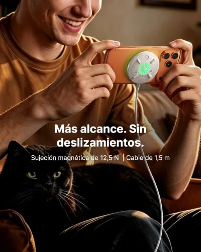 INIU ▫️ Carregador sem fios branco, base de carregamento rápido sem fios de 15 W com certificação Qi2, carregador sem fios para iPhone 16 Pro, 15, 14, 13, 12 Plus, com cabo USB-C e adaptador incluídos 5
