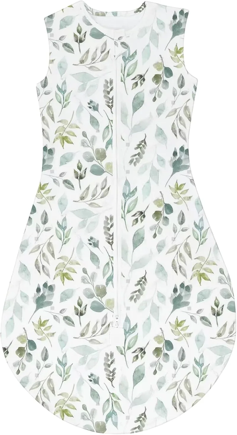 TOGOU2S ▫️ Saco de dormir para bebé de verão, 0,5 Tog. Saco de dormir unissexo para bebés e crianças, 100% algodão respirável, ajustável.