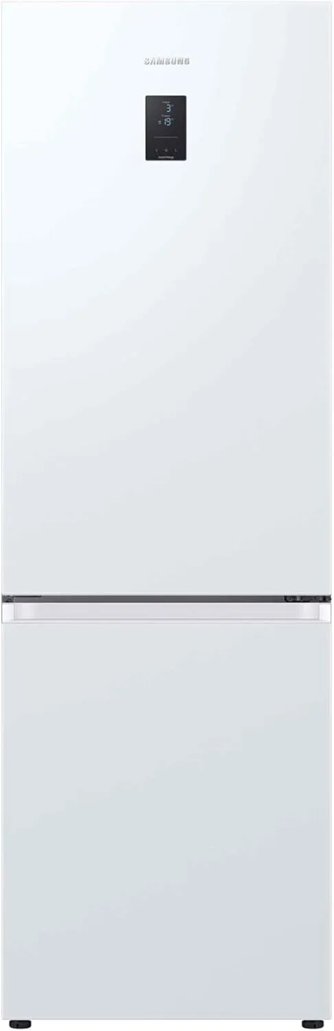 Samsung ▫️ Frigorífico Combi No Frost 185,5 cm, 344 L, SpaceMax, RB34C672EWW/EF | All-Around Cooling, poupa até 10 % de energia com inteligência artificial, gaveta Humidity Fresh+, prateleira para garrafas